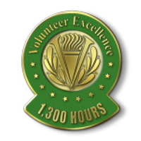 Volunteer Excellence - 1300 Hours